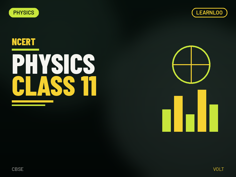Cover for NCERT Physics Class 11