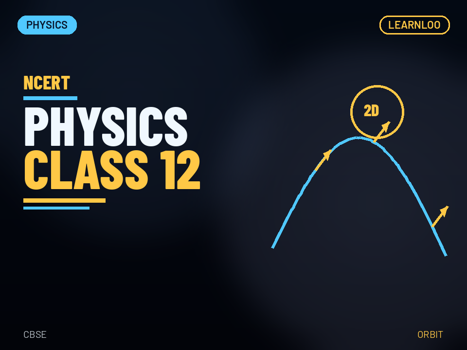 Cover for NCERT Physics Class 12